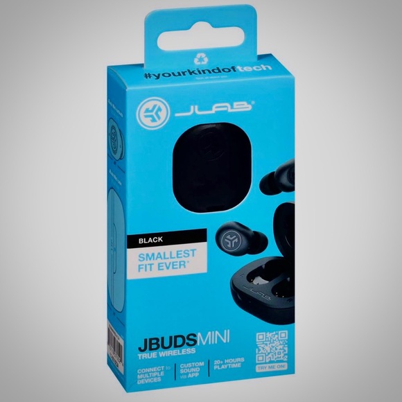 JLAB JBUDS Black Mini True Wireless Bluetooth Earbuds - NEW - Picture 7 of 8